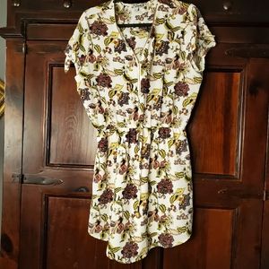 J for Justify Floral Print Dress Large
